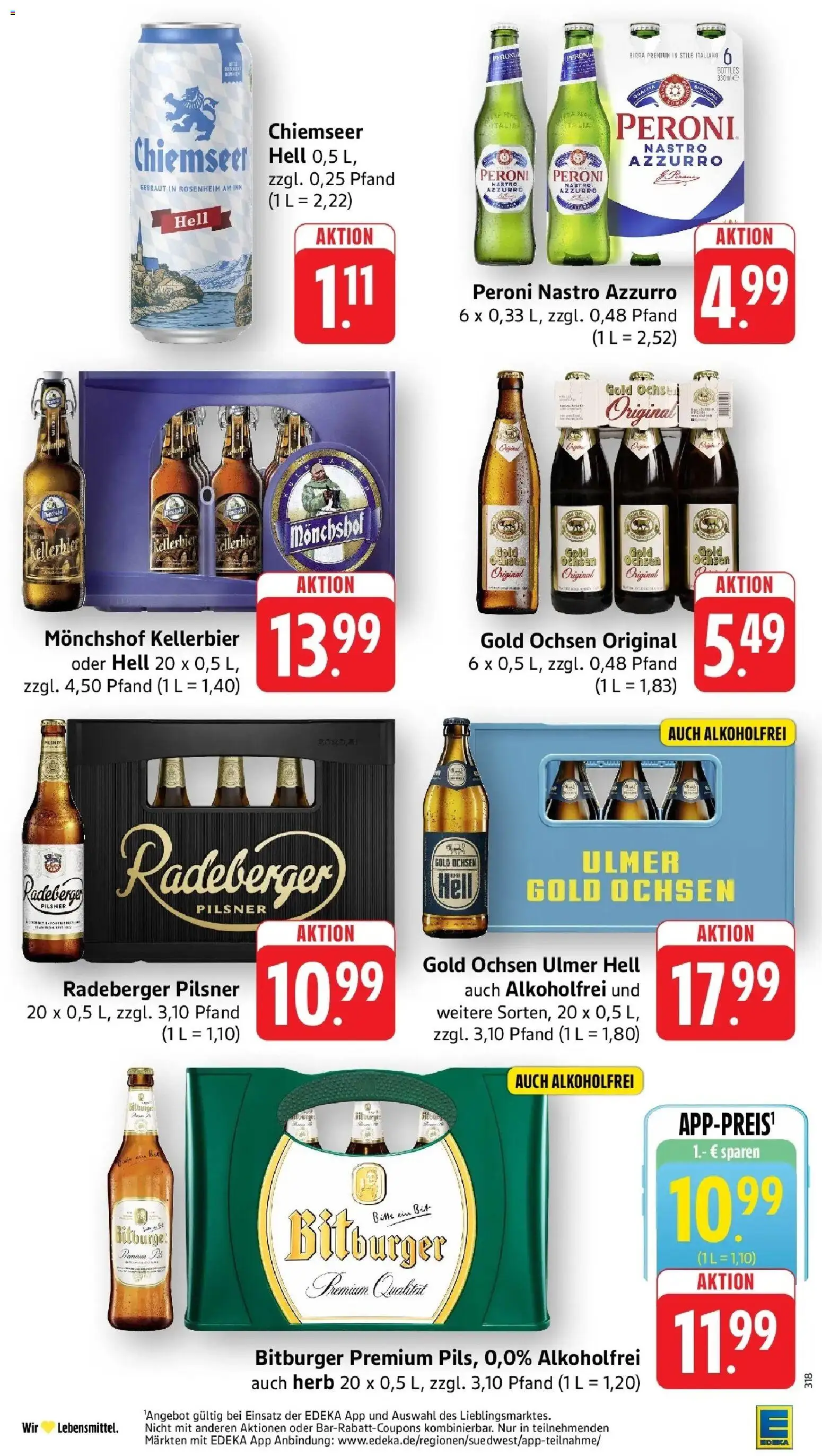 Vorschau von dem Prospekt des Geschäftes Edeka, gültig ab dem 12.10.2026