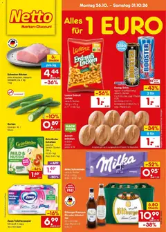 Vorschau von dem Prospekt des Geschäftes Netto Marken-Discount, gültig ab dem 26.10.2026