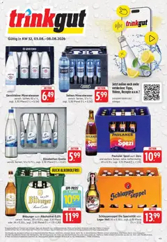 Vorschau von dem Prospekt des Geschäftes Trinkgut, gültig ab dem 03.08.2026