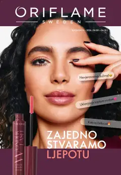 Pregled letka Oriflame katalog 13 trgovine Oriflame vrijedi od 16.09.2026