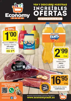 Vista previa del folleto de la tienda Economy Cash válido desde el 16/07/2026 