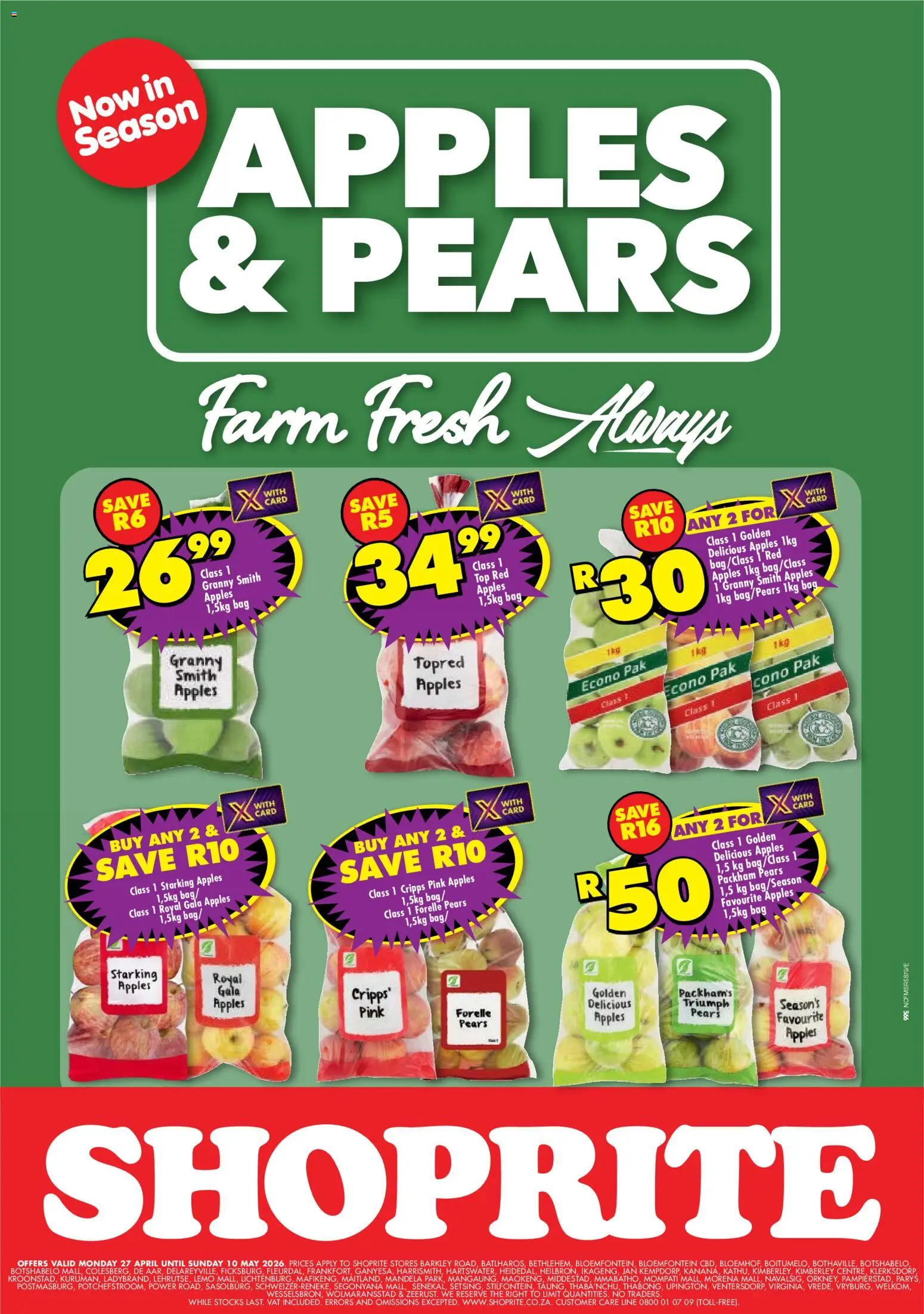 Preview of Shoprite flyer valid from 27/04/2026