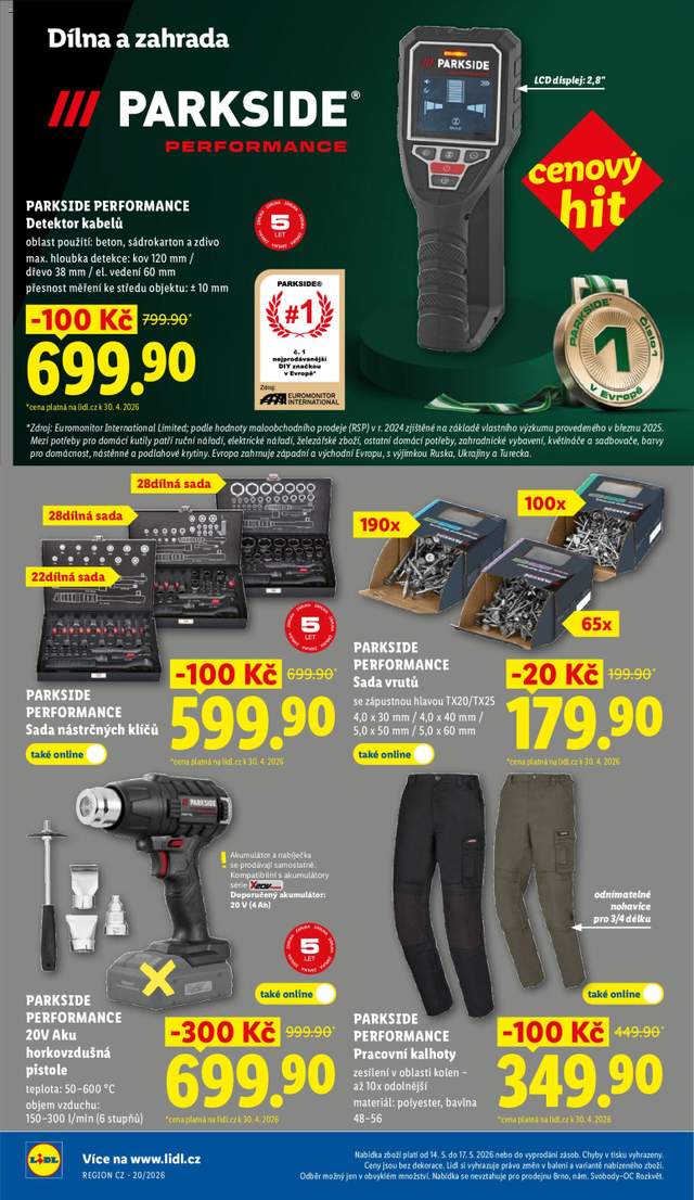 Nový Lidl leták od 14.05.