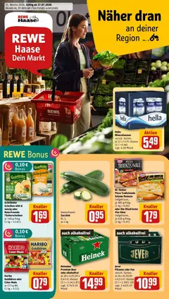 Vorschau von dem Prospekt des Geschäftes Rewe, gültig ab dem 27.07.2026