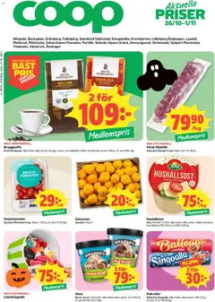 Förhandsgranska reklamblad Coop erbjudanden från butik Coop gäller från 26/10/2026