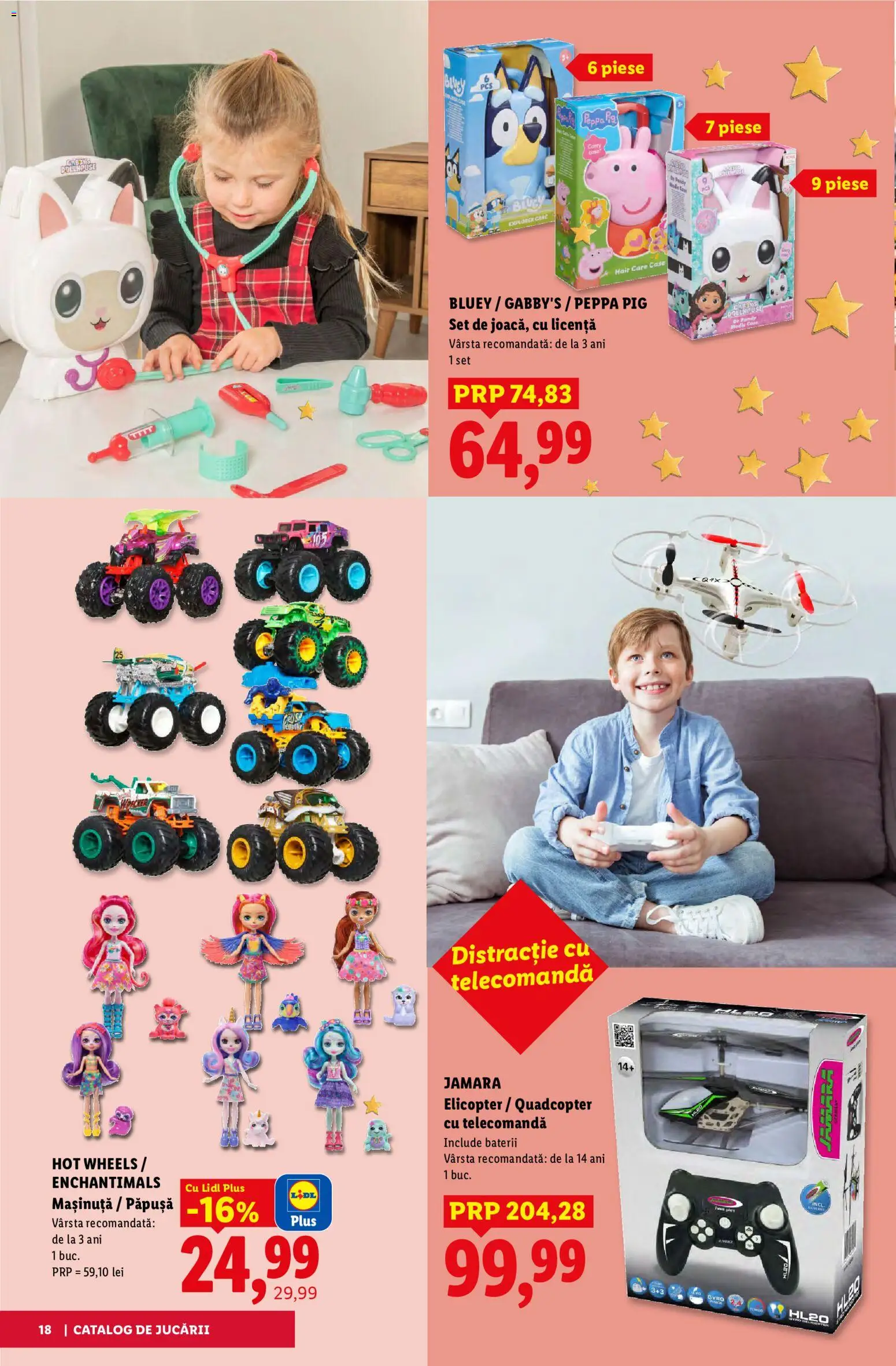 Previzualizarea de cataloage: Lidl Lidl Catalog De jucării valabil de la 02.11.2026 - Plus, Baterii
