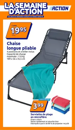 Prévisualisation de Action Folder de la semaine 26 du magasin Action formulaire valide 24/06/2026