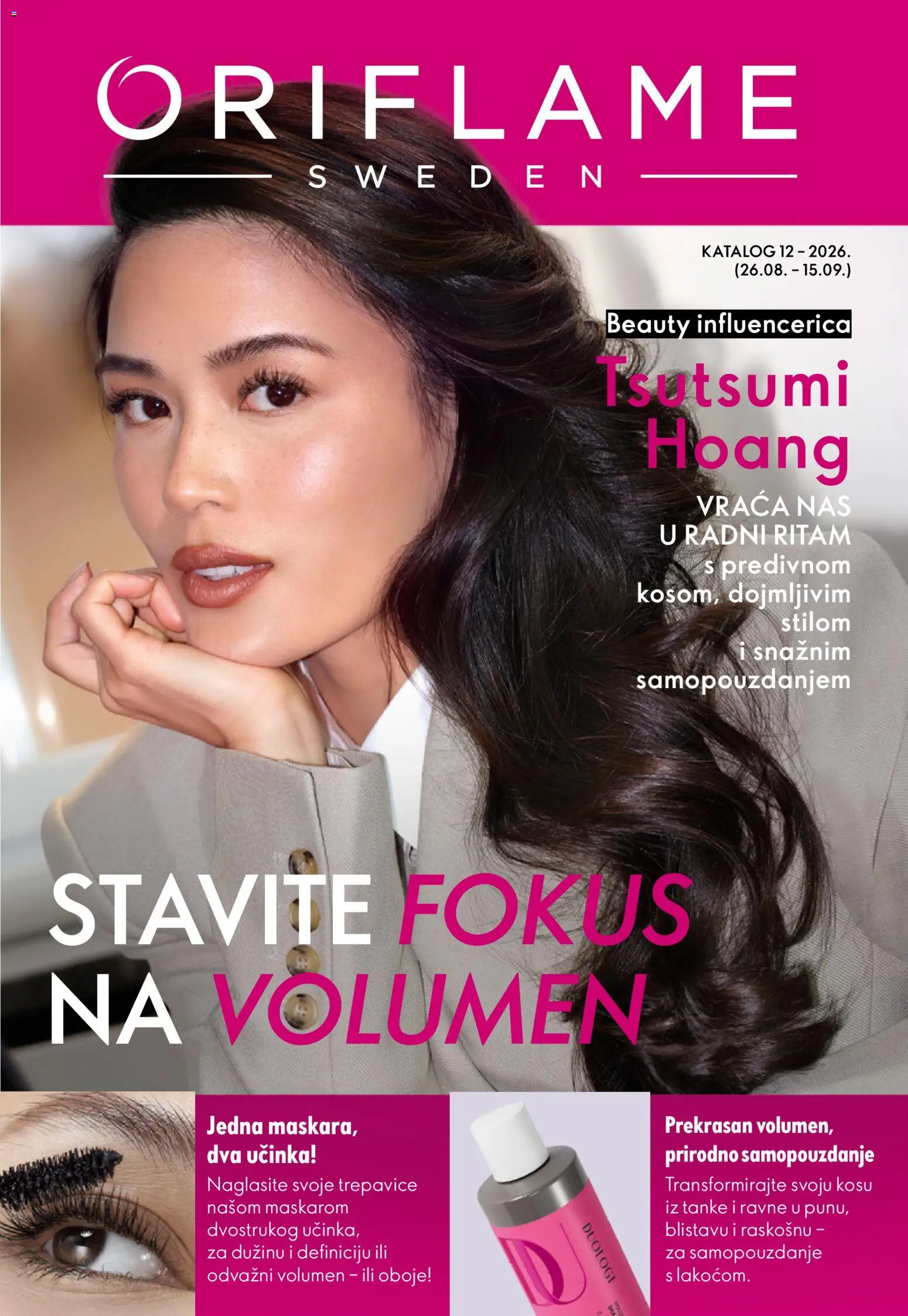 Pregled letka Oriflame Katalog trgovine Oriflame vrijedi od 26.08.2026