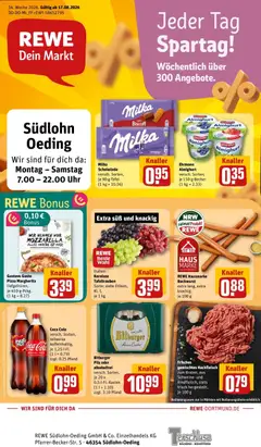 Vorschau von dem Prospekt des Geschäftes Rewe, gültig ab dem 17.08.2026