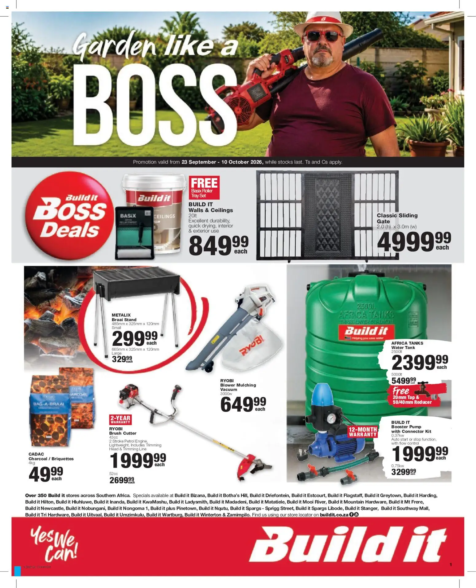 Preview of Build It flyer valid from 23/09/2026