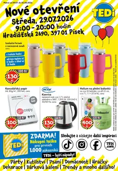 Náhled nabídky: TEDi TEDi leták - Písek platný od 29.07.2026