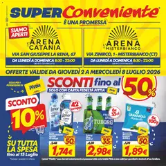 Anteprima dell'opuscolo SuperConveniente volantino Misterbianco, Catania dal negozio SuperConveniente valido da 02/07/2026