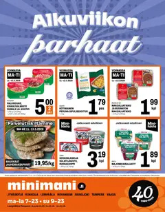 Kaupan Minimani Minimani tarjoukset esikatselu, voimassa 11/05/2026