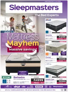 Preview of Sleepmasters flyer valid from 21/05/2026
