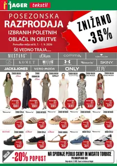 Predogled kataloga iz trgovine Jager veljaven od 08.07.2026