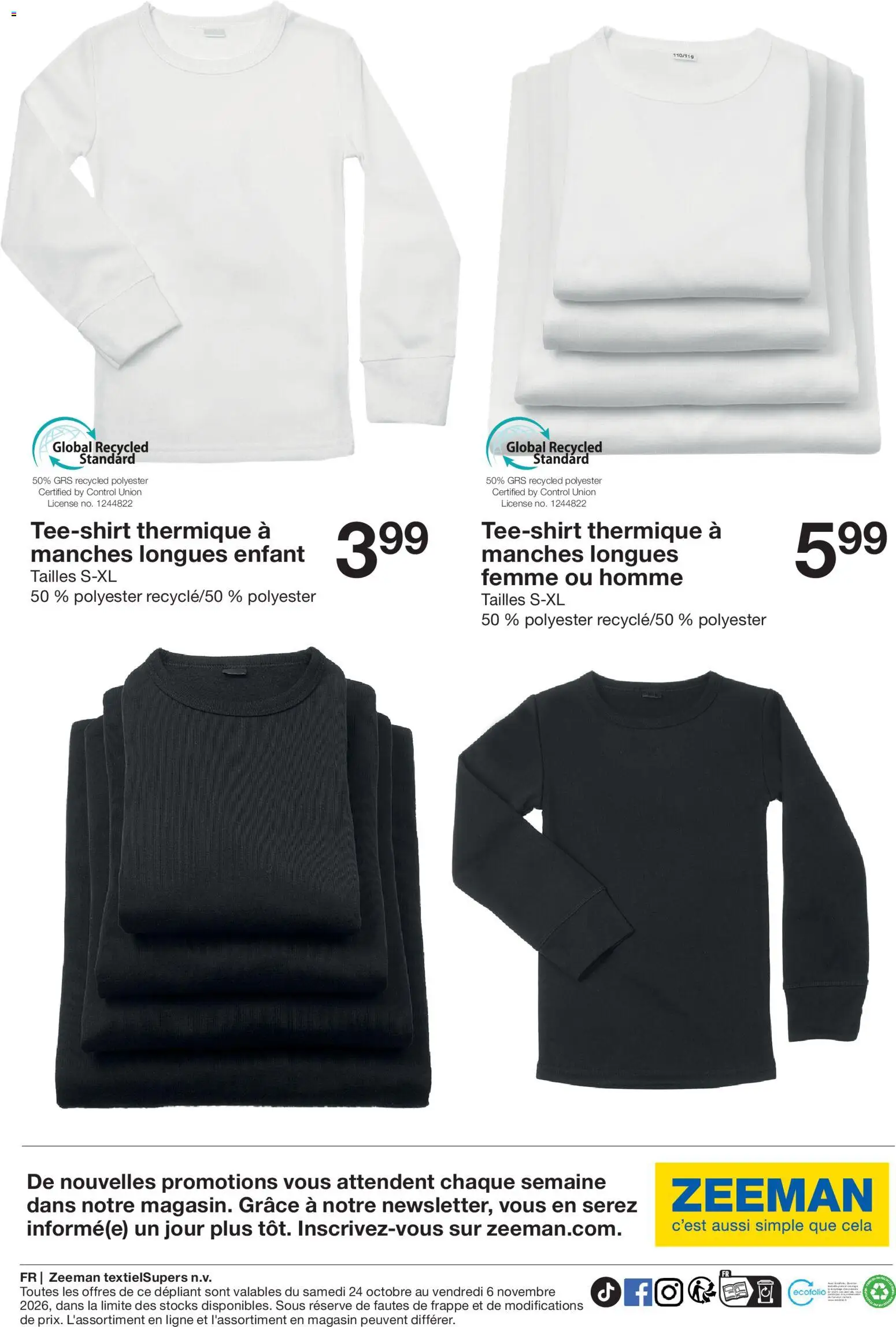 Prévisualisation de Zeeman catalogue du magasin Zeeman formulaire valide 24/10/2026