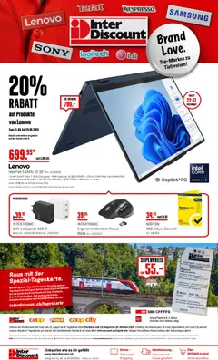 Vorschau des Merkblatts Interdiscount aktionen vom Shop Interdiscount gültig von 31.08.2026 bis 20.09.2026
