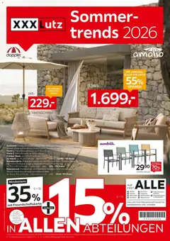Vorschau von dem Prospekt des Geschäftes XXXLutz, gültig ab dem 16.05.2026