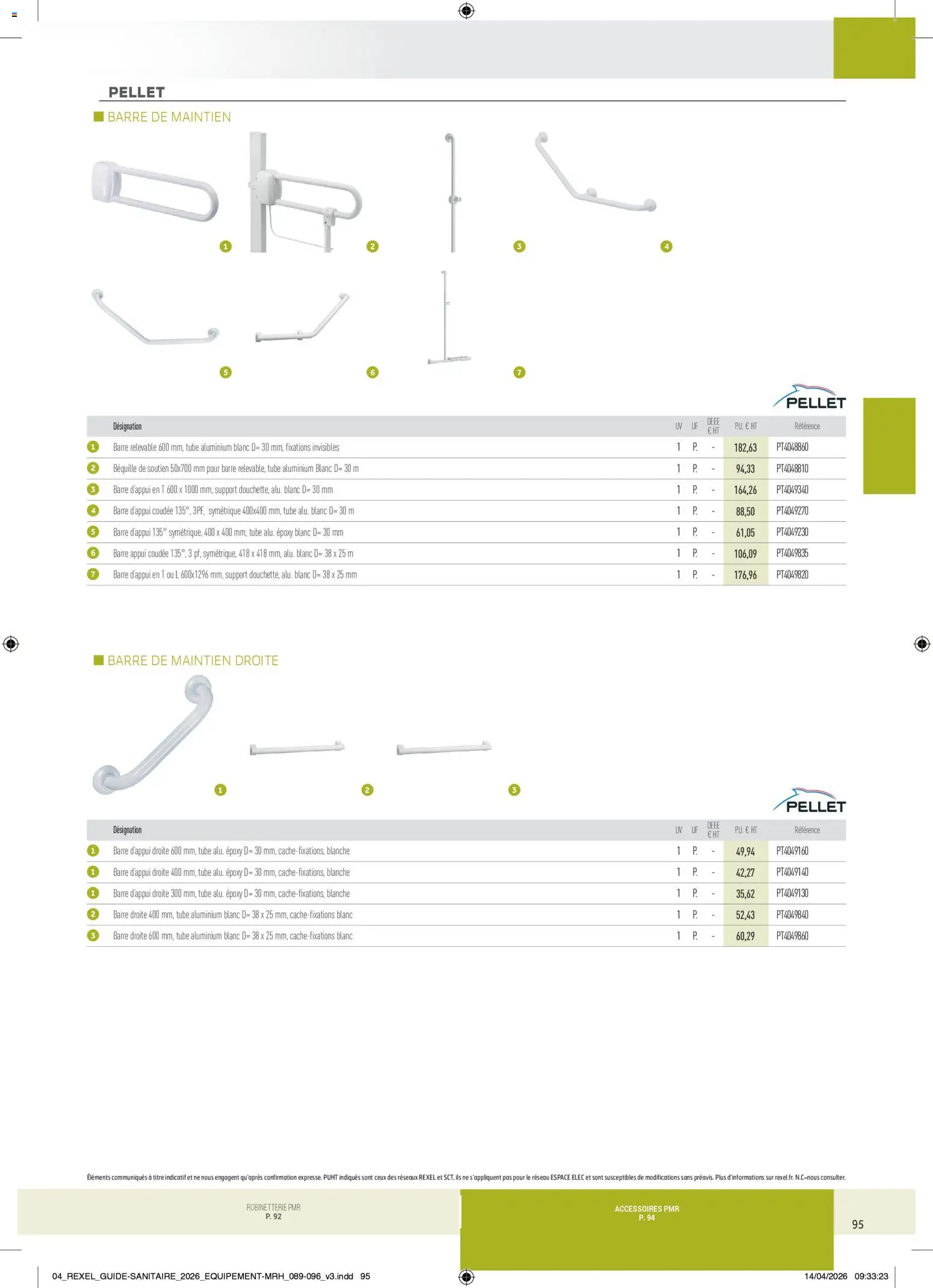 Prévisualisation de Rexel - Brochure Sanitaire du magasin Rexel formulaire valide 20/04/2026