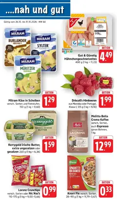 Vorschau von dem Prospekt des Geschäftes nah & gut, gültig ab dem 26.10.2026