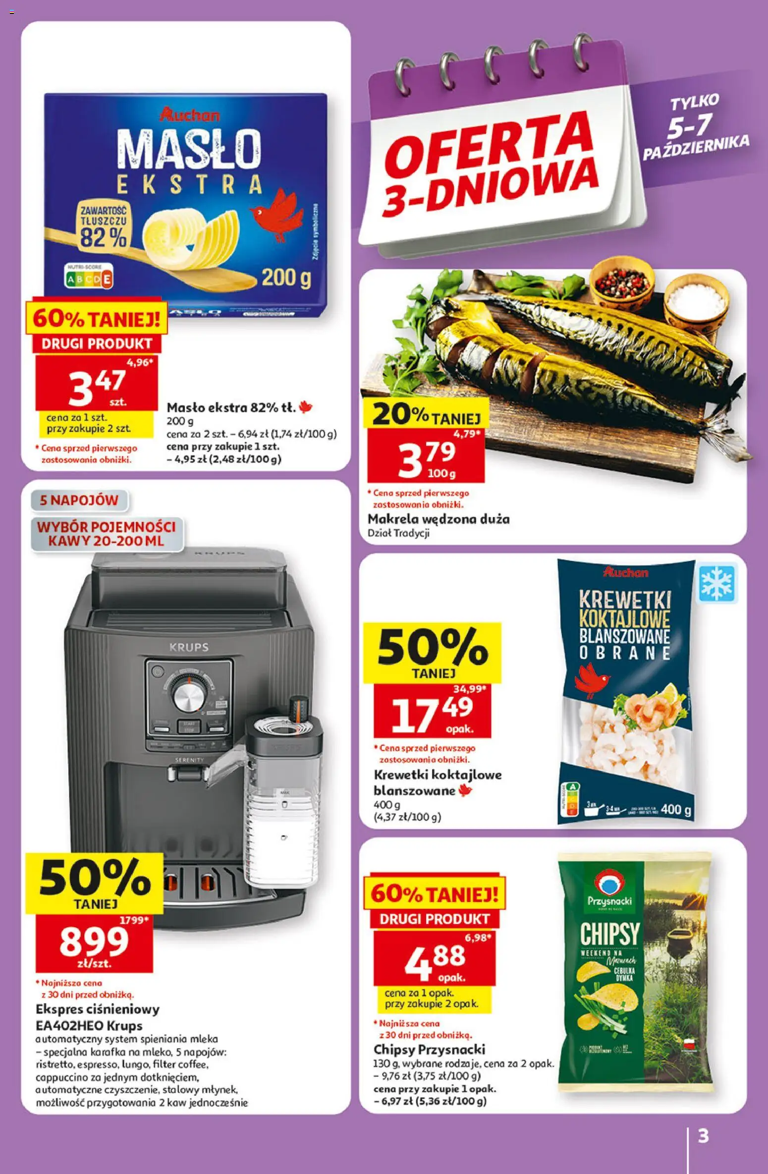 Pogląd gazetki "Auchan gazetka - Hipermarket" ze sklepu Auchan ważnej od 01.10.2026