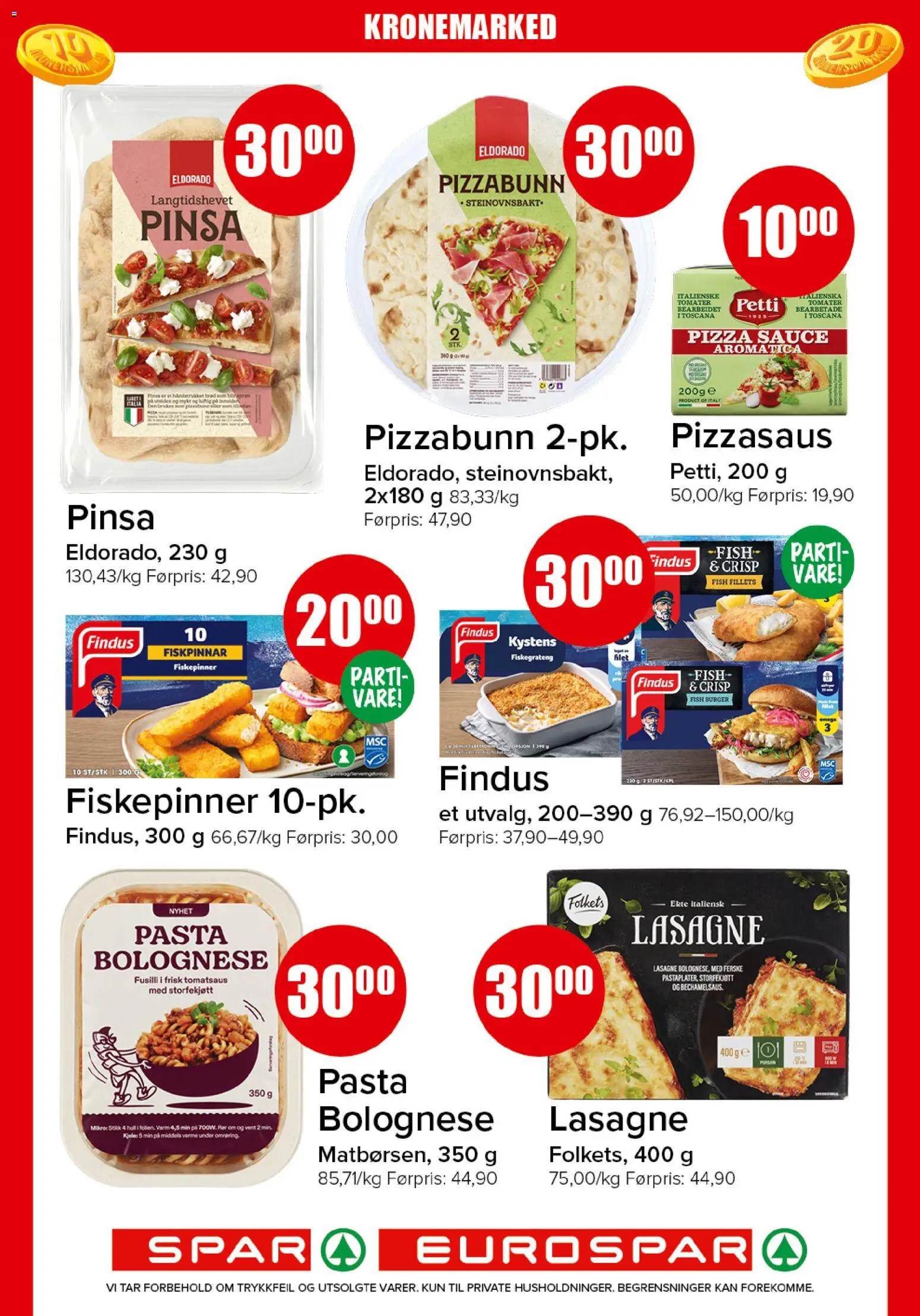 Forhåndsvis Spar kundeavis fra butikk Spar gyldig fra 10/08/2026