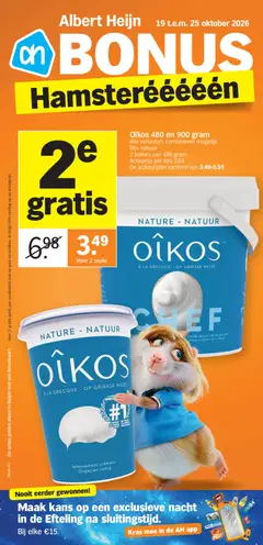 Prévisualisation de Albert Heijn Folder week / de la semaine 43 du magasin Albert Heijn formulaire valide 19/10/2026