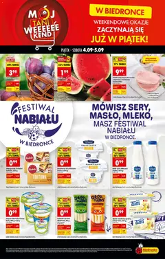 Pogląd gazetki "Biedronka gazetka - Tani weekend" ze sklepu Biedronka ważnej od 04.09.2026