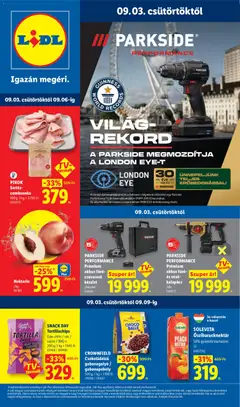Lidl - Lidl akciós újság megtekintése, amely érvényes 2026.09.03.-től