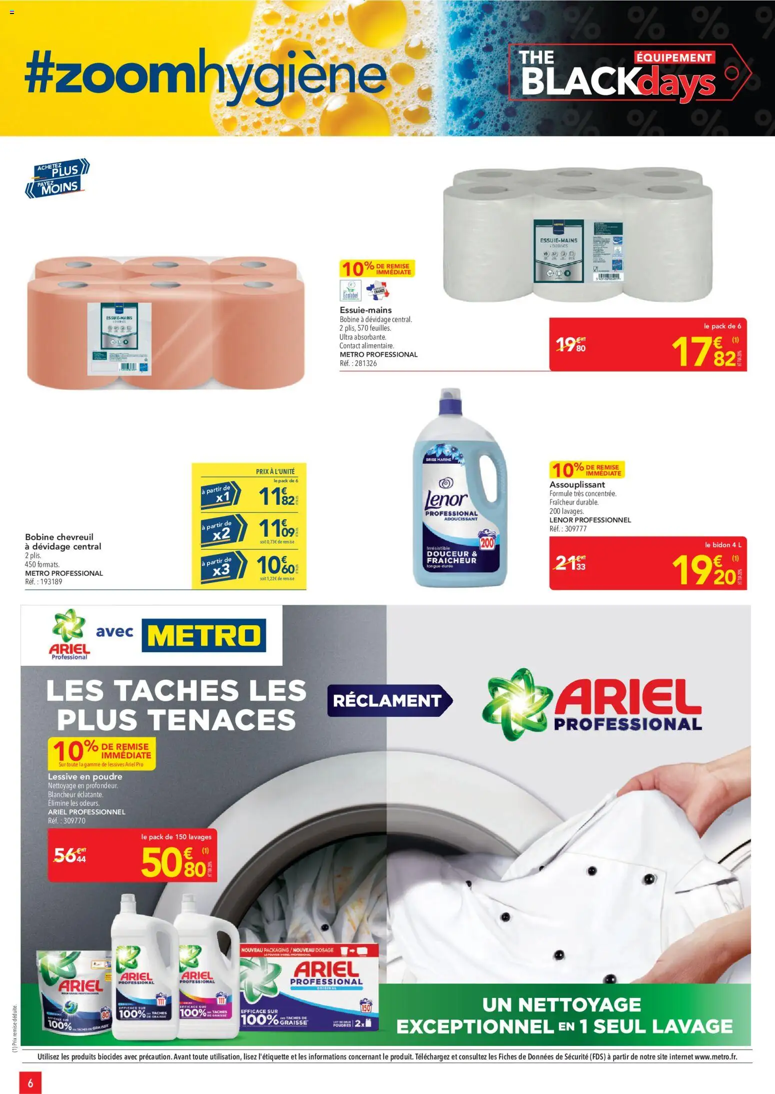 Prévisualisation de METRO Black Friday du magasin METRO formulaire valide 29/10/2026
