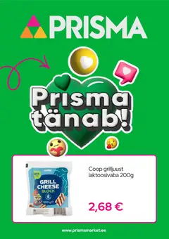 Prisma kliendilehe eelvaade alates 15.06.2026