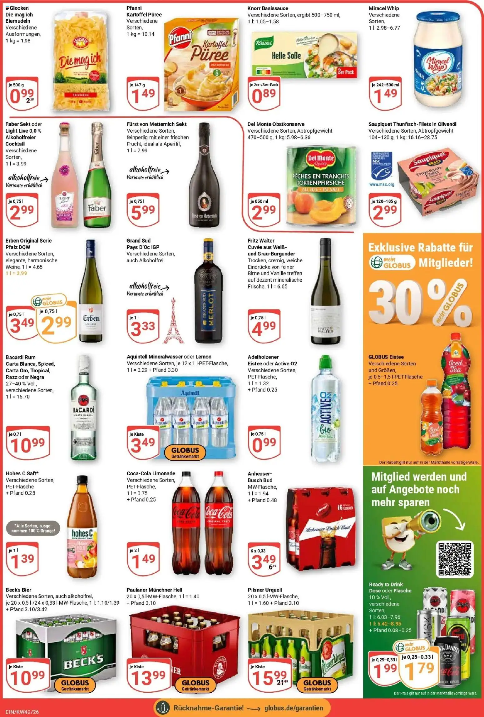 Vorschau von dem Prospekt des Geschäftes Globus, gültig ab dem 12.10.2026
