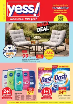 Prévisualisation de yess! Publicité du magasin yess! formulaire valide 02/06/2026