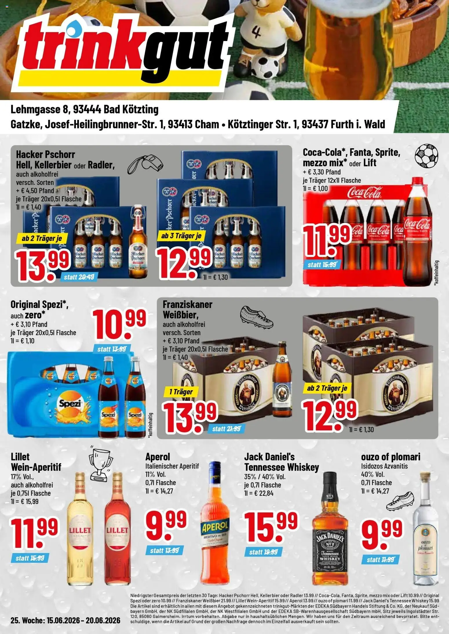 Vorschau von dem Prospekt des Geschäftes Trinkgut, gültig ab dem 14.06.2026