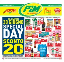 Anteprima dell'opuscolo PIM Supermercati volantino dal negozio PIM Supermercati valido da 19/06/2026