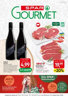 Vorschau der Angebote: SPAR Gourmet SPAR Gourmet Flugblatt gültig ab 10.09.2026