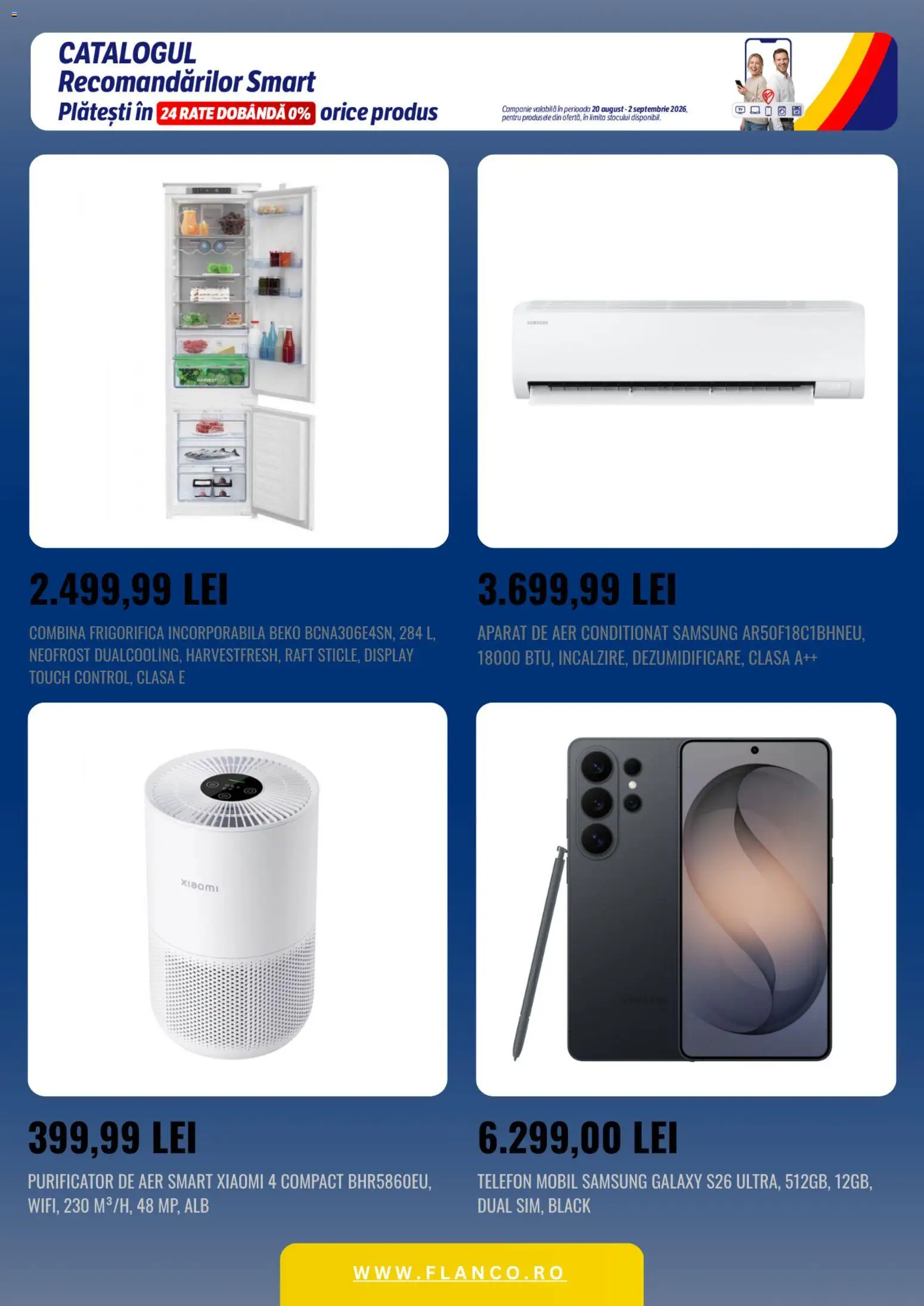 Previzualizarea de cataloage: Flanco Flanco Catalog valabil de la 20.08.2026