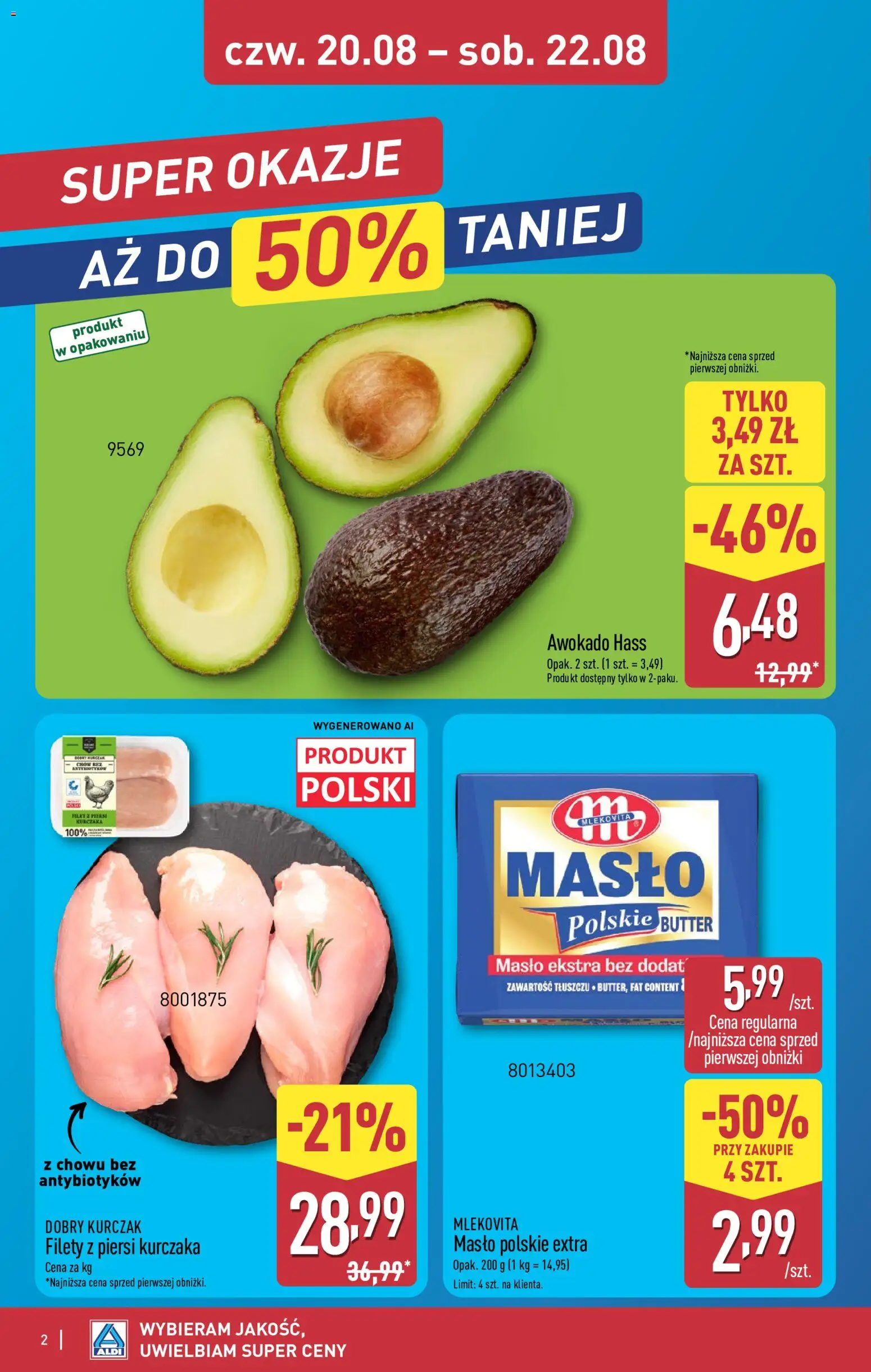 Pogląd gazetki "Aldi gazetka - Oferta weekendowa" ze sklepu Aldi ważnej od 20.08.2026