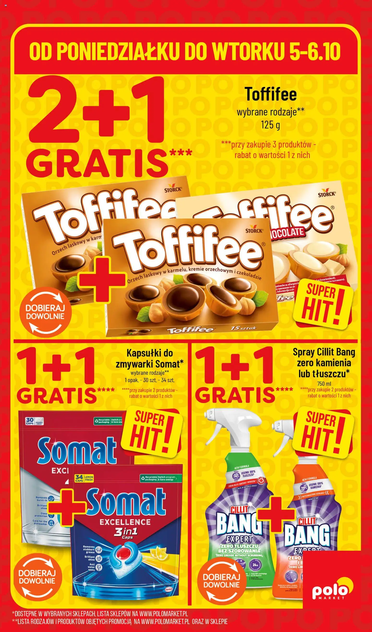 Pogląd gazetki "POLOmarket gazetka - Super Hity" ze sklepu POLOmarket ważnej od 05.10.2026