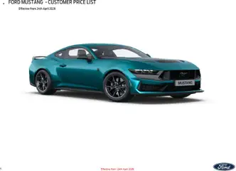 Preview of Ford Ford - Mustang valid from 01/04/2026
