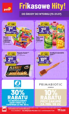 Pogląd gazetki "POLOmarket gazetka - Frikasowe Hity" ze sklepu POLOmarket ważnej od 15.07.2026