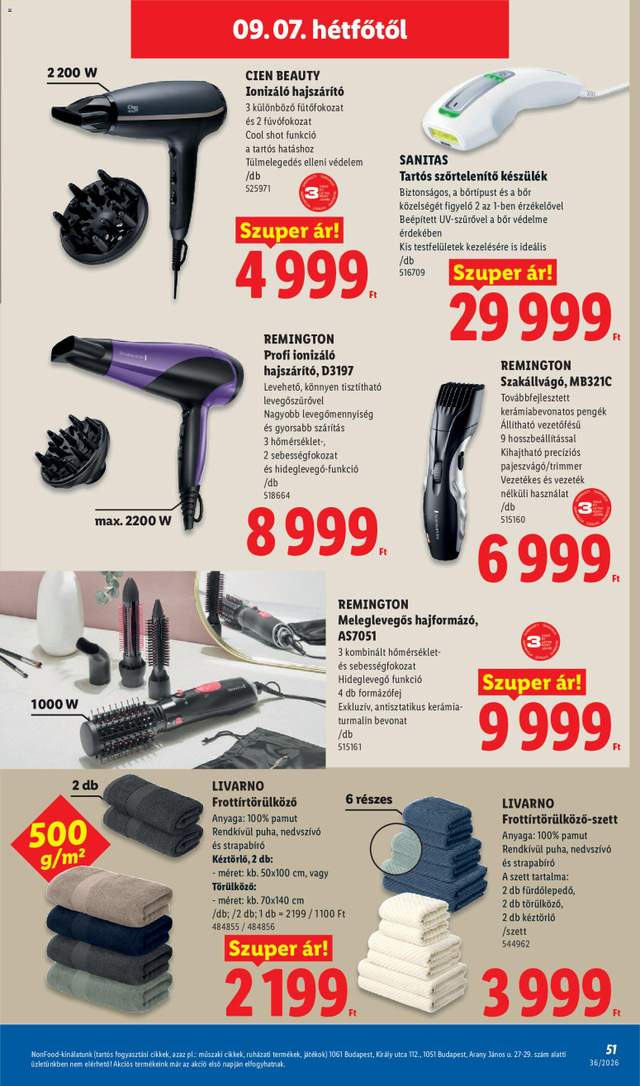 Új Lidl akciós újság 09.03.