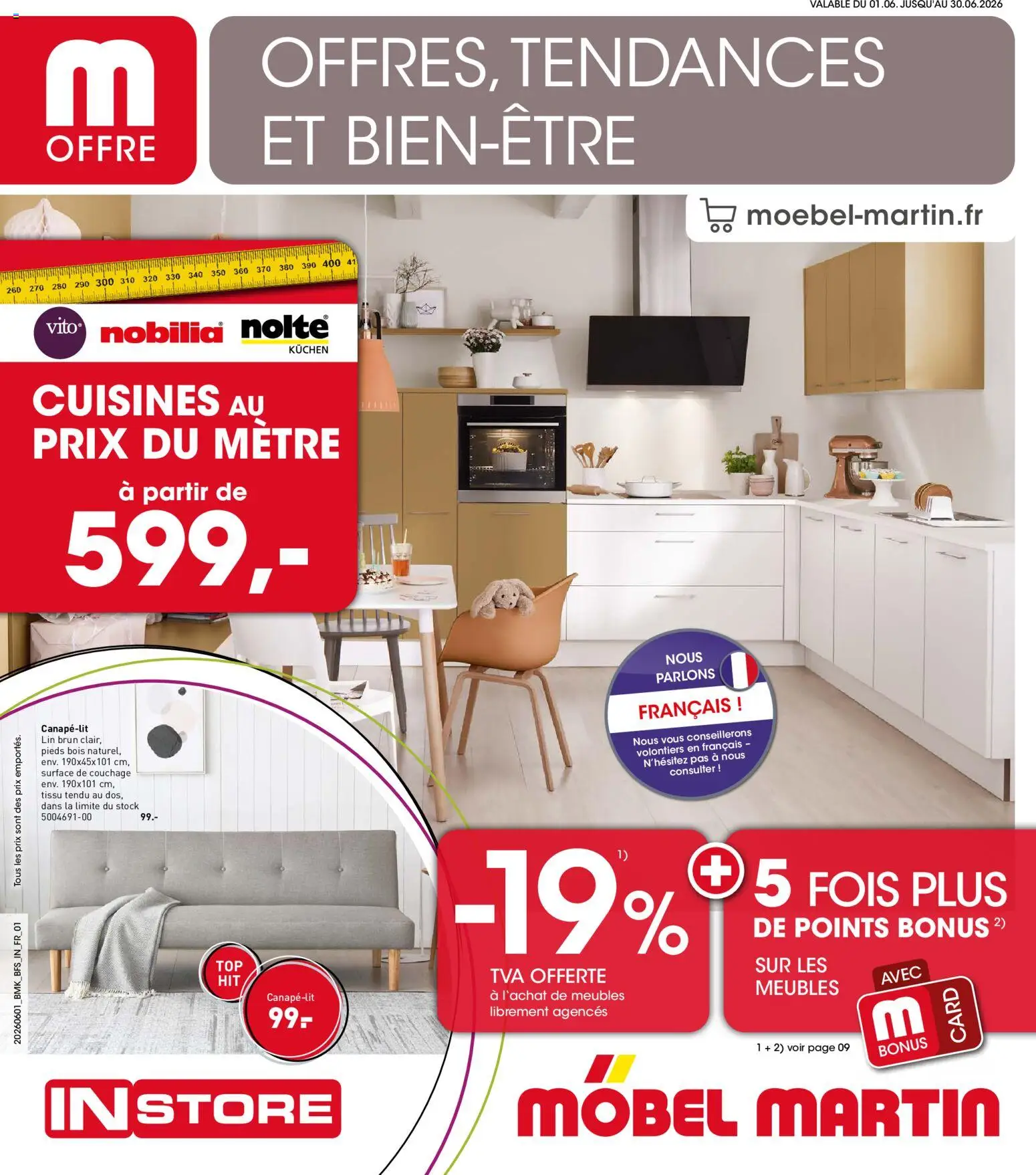 Prévisualisation de Möbel Martin catalogue du magasin Möbel Martin formulaire valide 01/06/2026