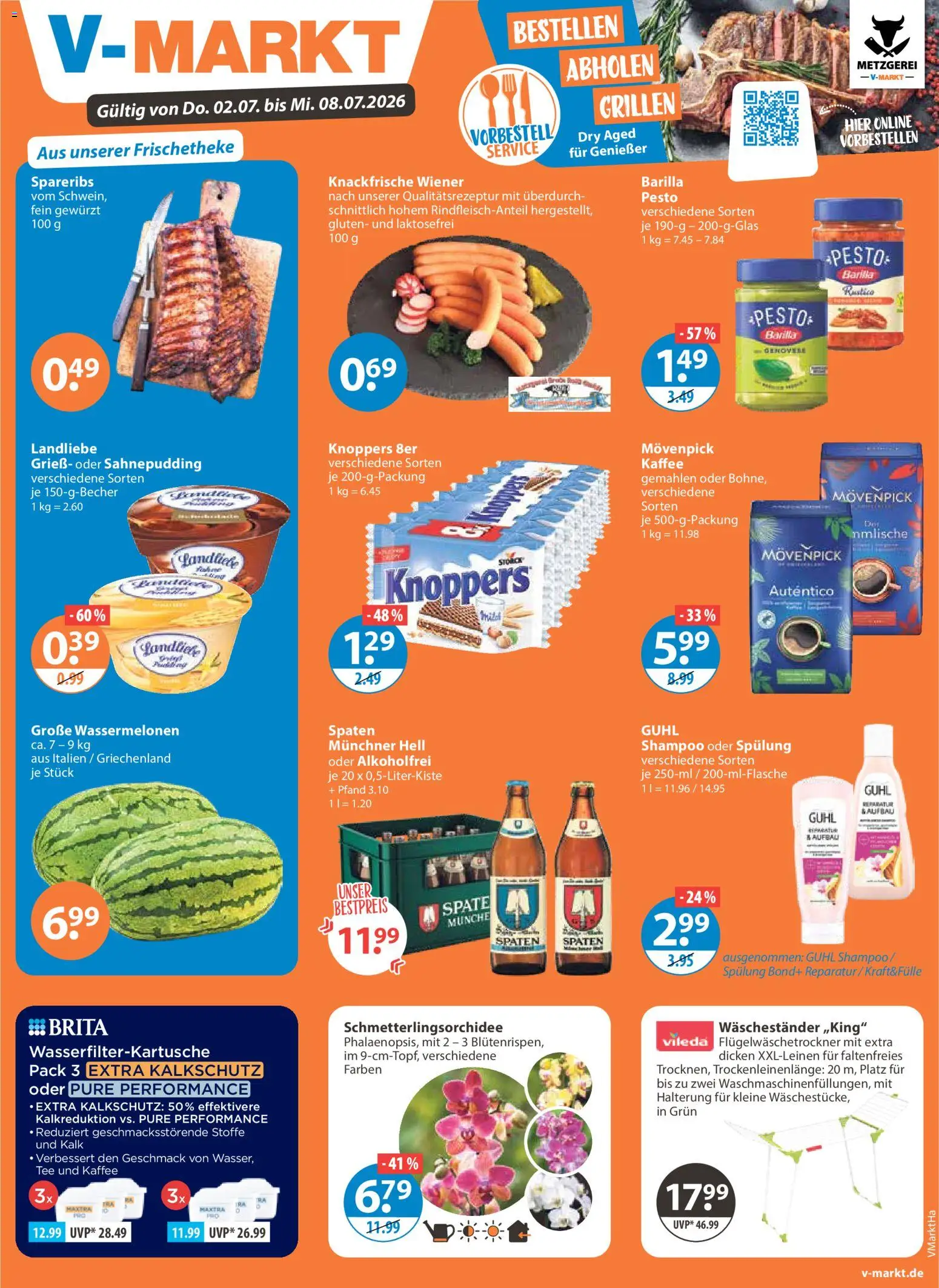 Vorschau von dem Prospekt des Geschäftes V-Markt, gültig ab dem 02.07.2026