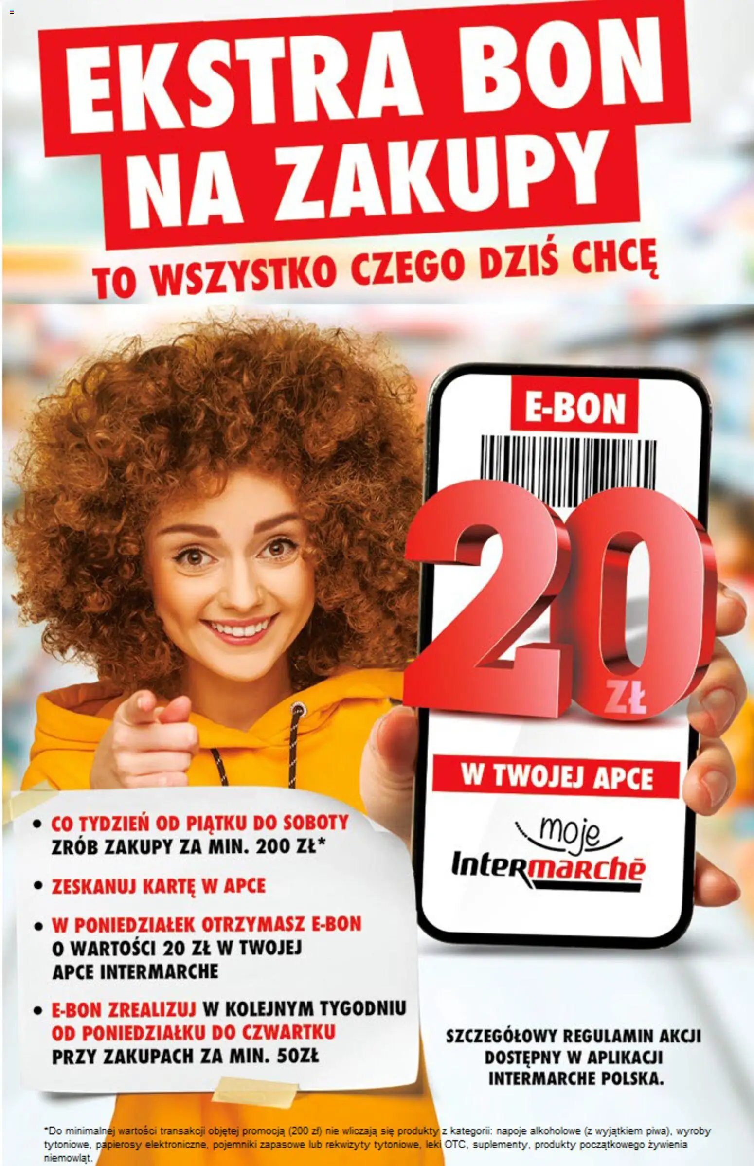 Pogląd gazetki "Konkurs - Co tydzień extra bon na zakupy" ze sklepu Intermarche ważnej od 02.01.2026