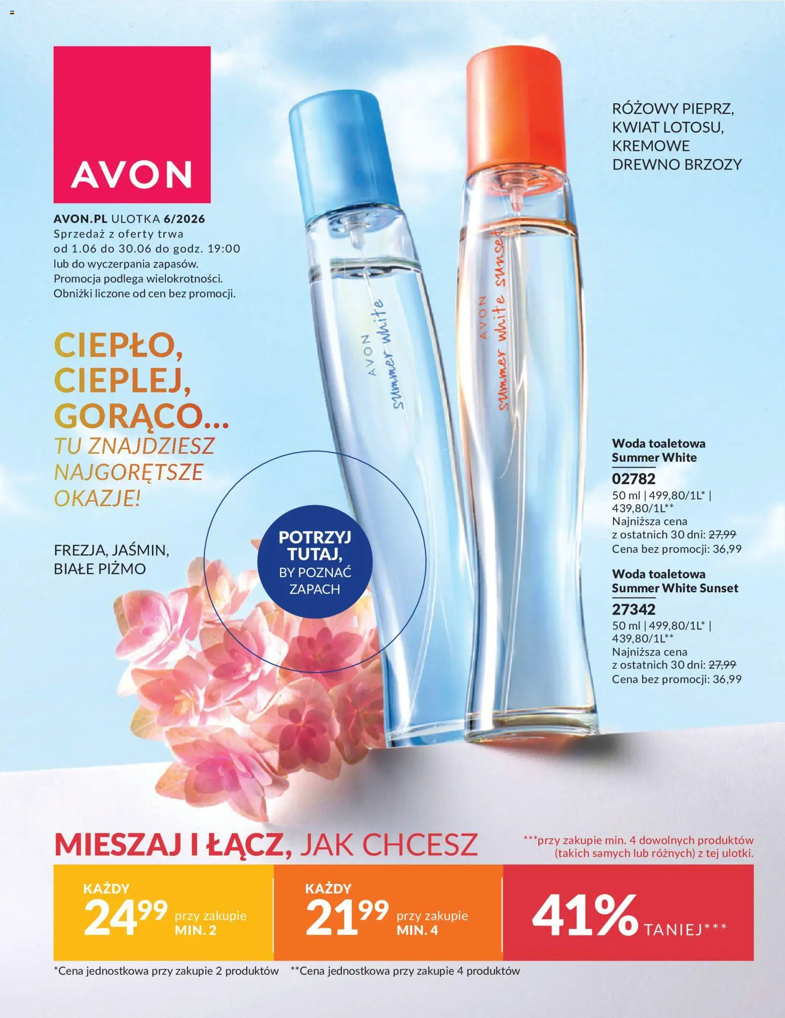 Pogląd gazetki "Avon Katalog Różowe Ceny" ze sklepu Avon ważnej od 01.06.2026