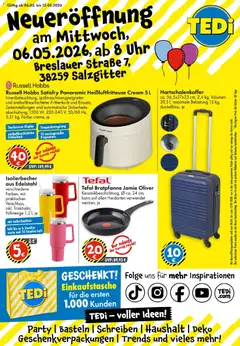 Vorschau von dem Prospekt des Geschäftes TEDi, gültig ab dem 06.05.2026