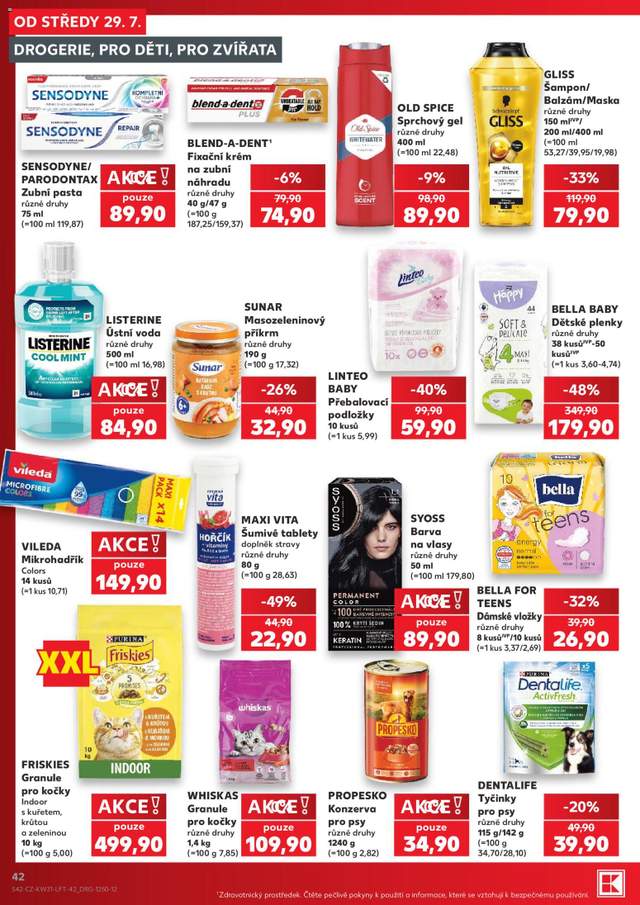 Nový Kaufland leták od 29.07.
