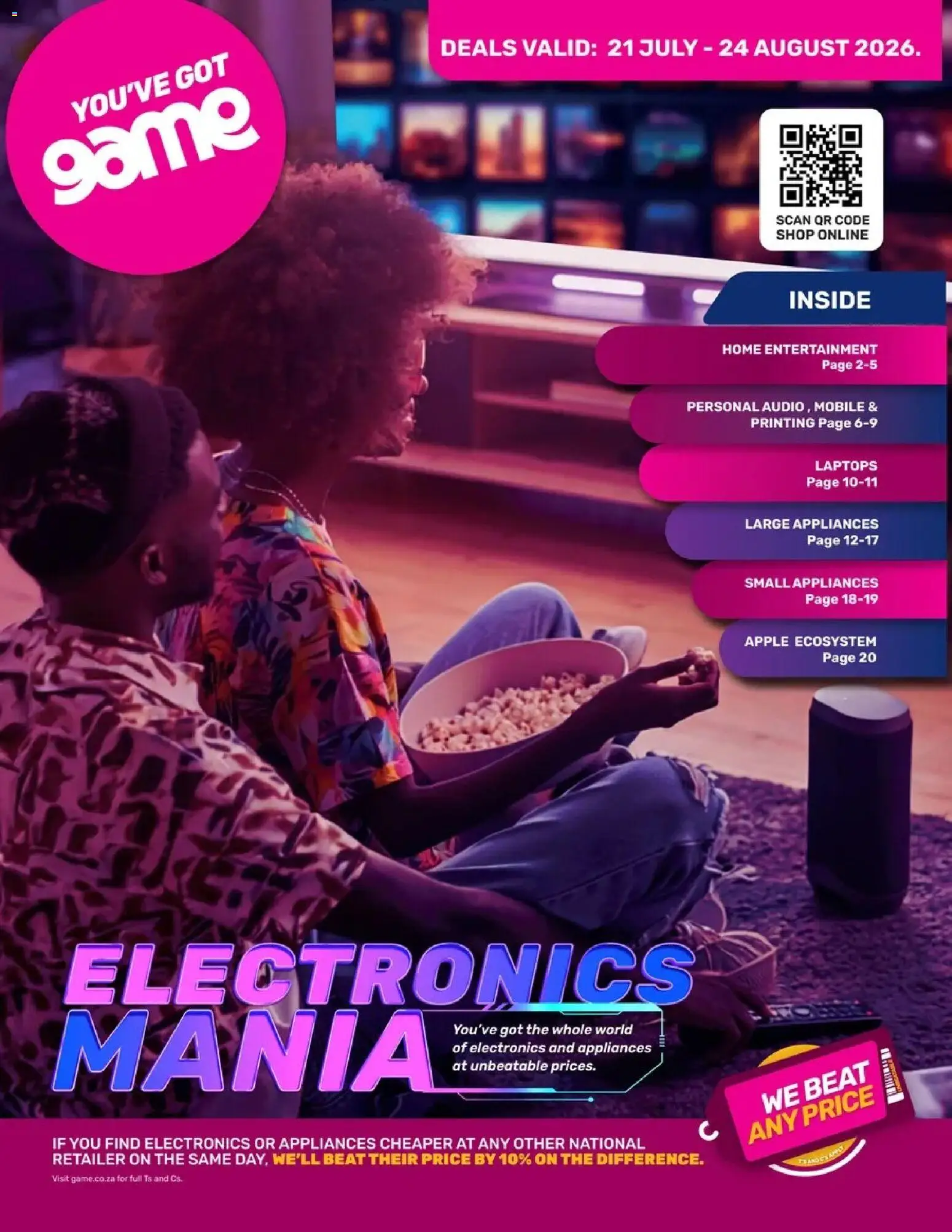 Preview of Game flyer valid from 21/07/2026