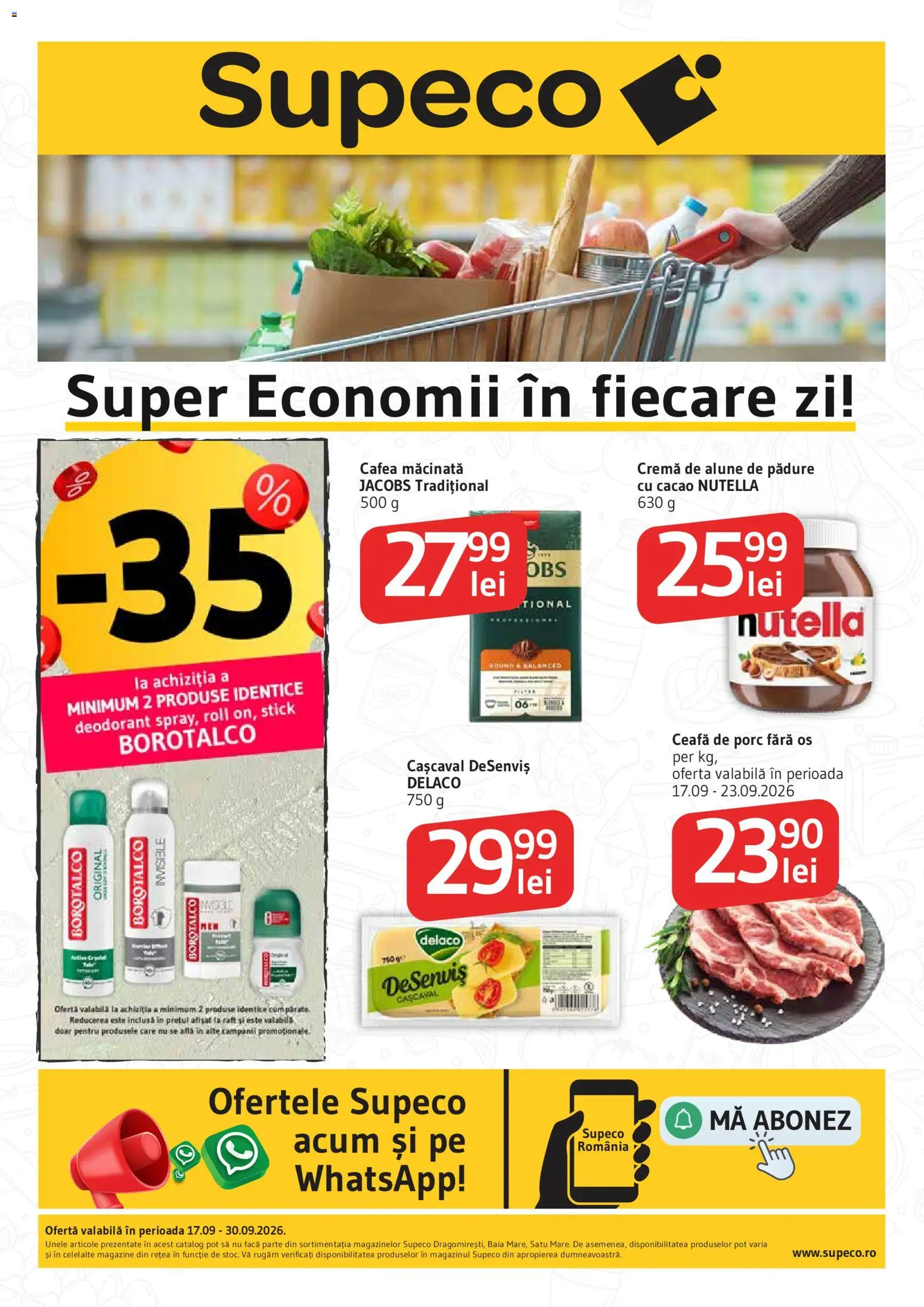 Previzualizarea de cataloage: Supeco Supeco Catalog valabil de la 17.09.2026